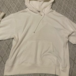 Tna Airy White Hoodie Aritzia